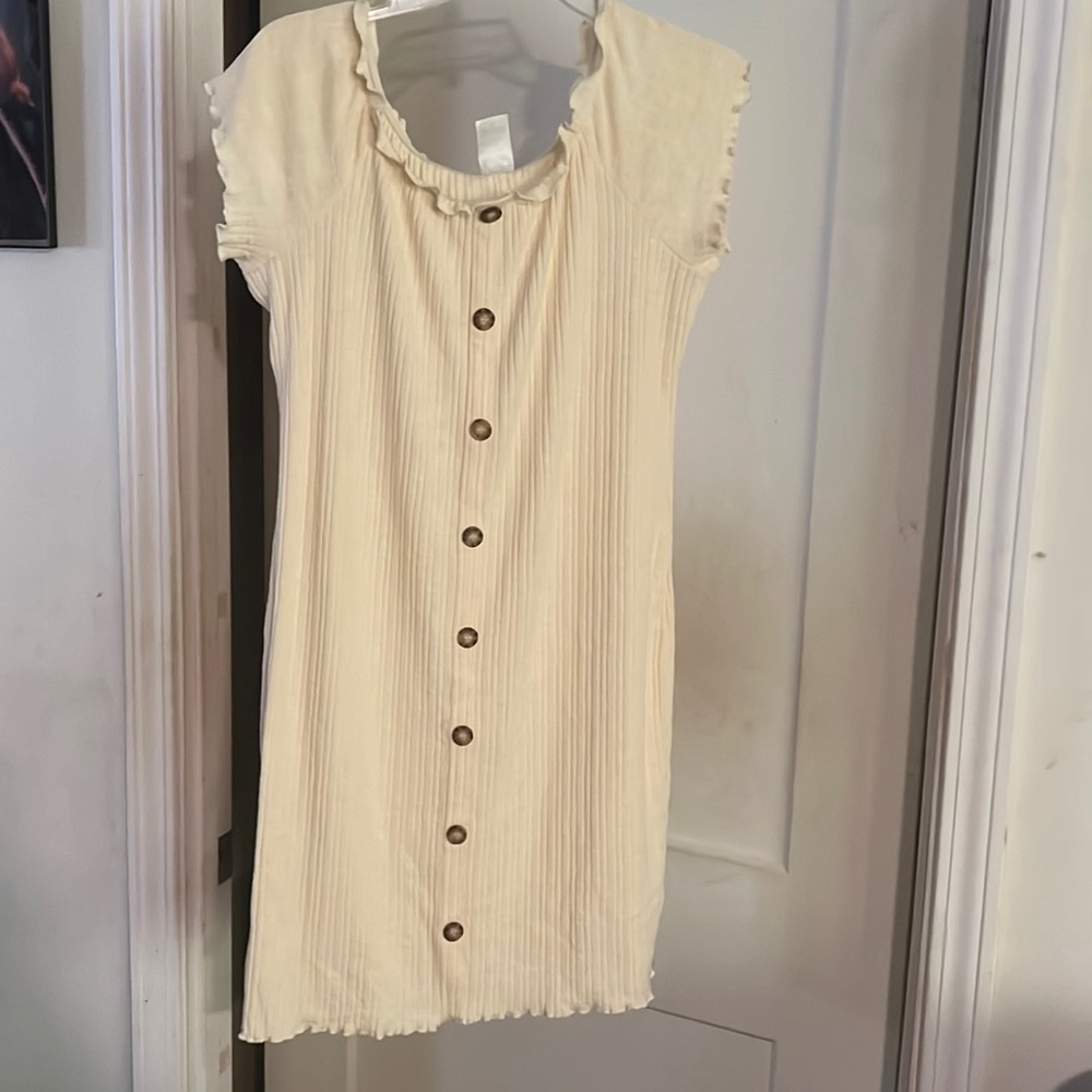 Cream dress